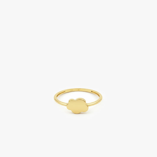 Cloud Ring | 14K Solid Gold