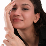 Bar Ring | 14K Solid Gold