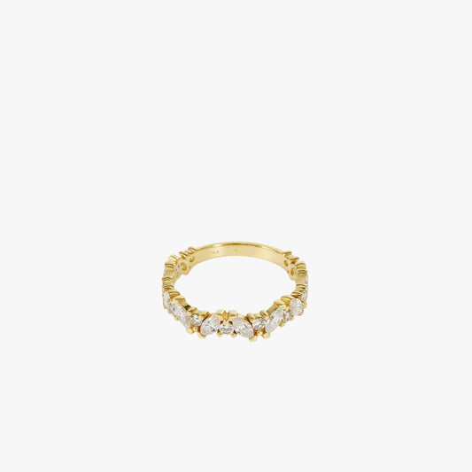 Leaf Ring | 14K Solid Gold