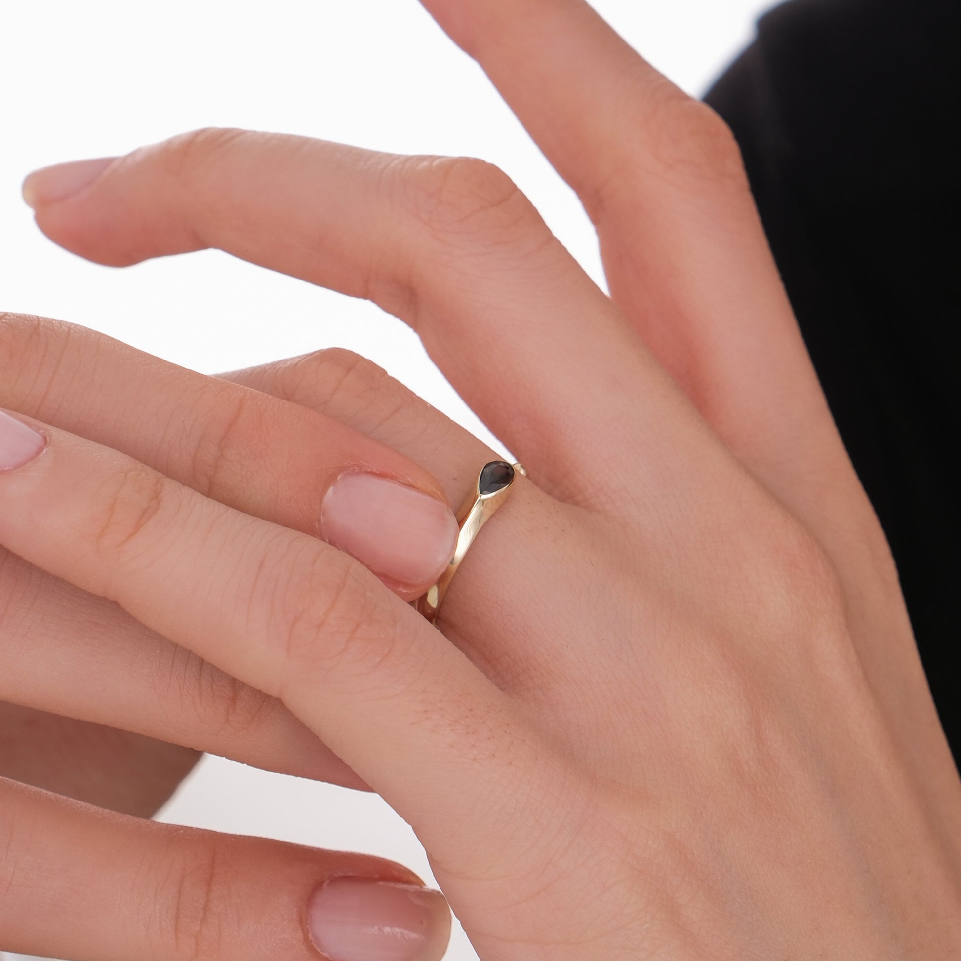 Open Band Ring | 14K Solid Gold