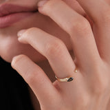 Open Band Ring | 14K Solid Gold