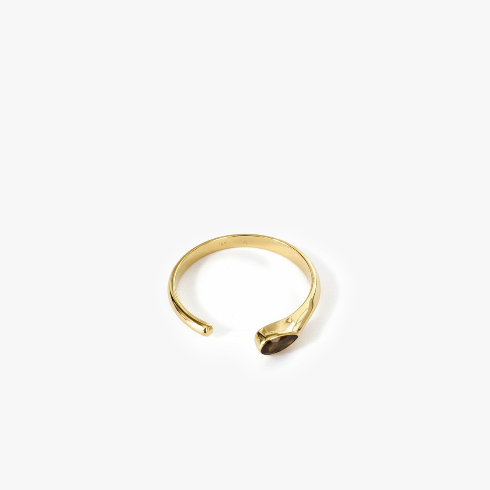 Open Band Ring | 14K Solid Gold