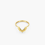 Sunrise Ring | 14K Solid Gold