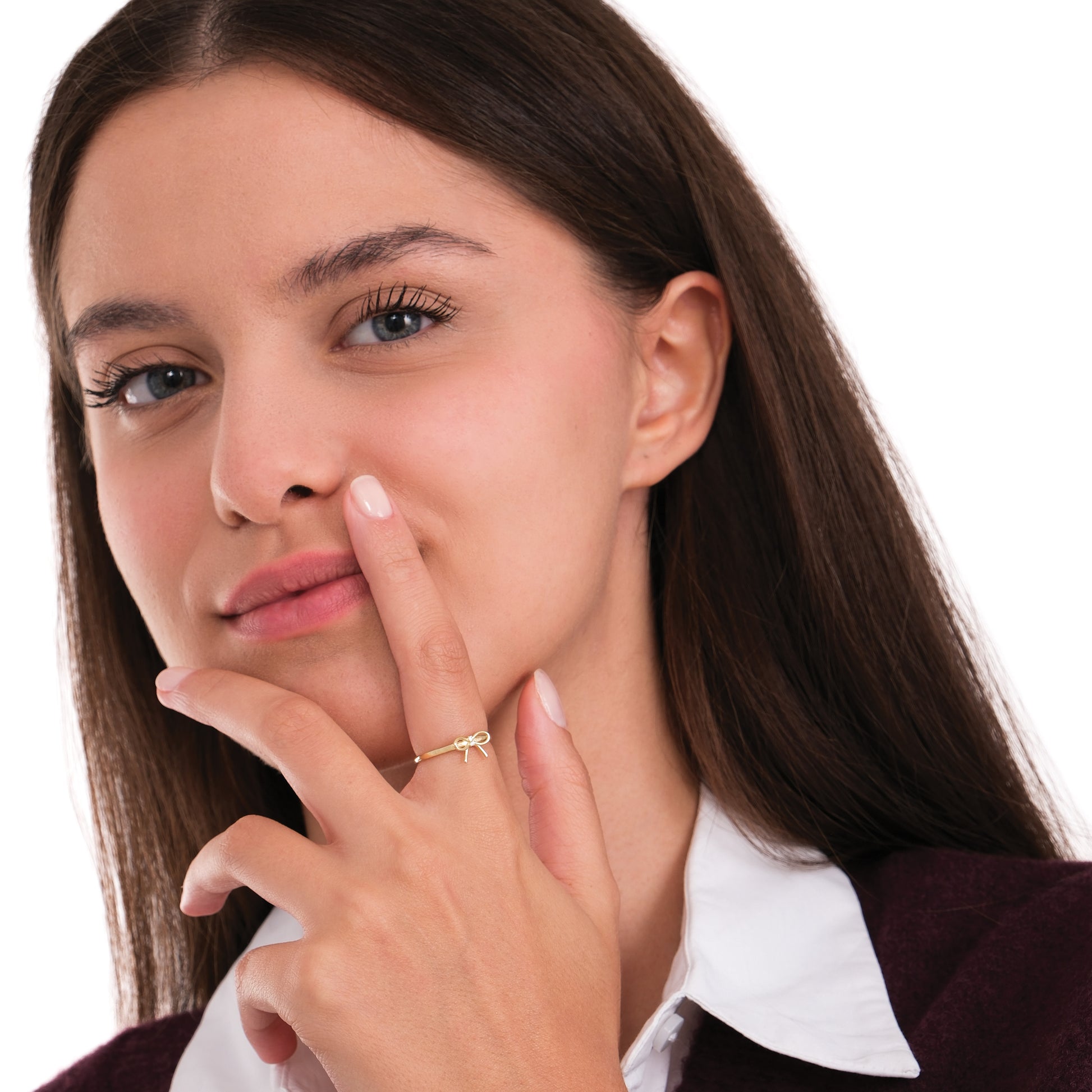 Bow Ring | 14K Solid Gold