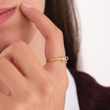 Bow Ring | 14K Solid Gold