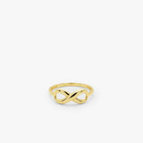 Dainty Infinity Ring | 14K Solid Gold