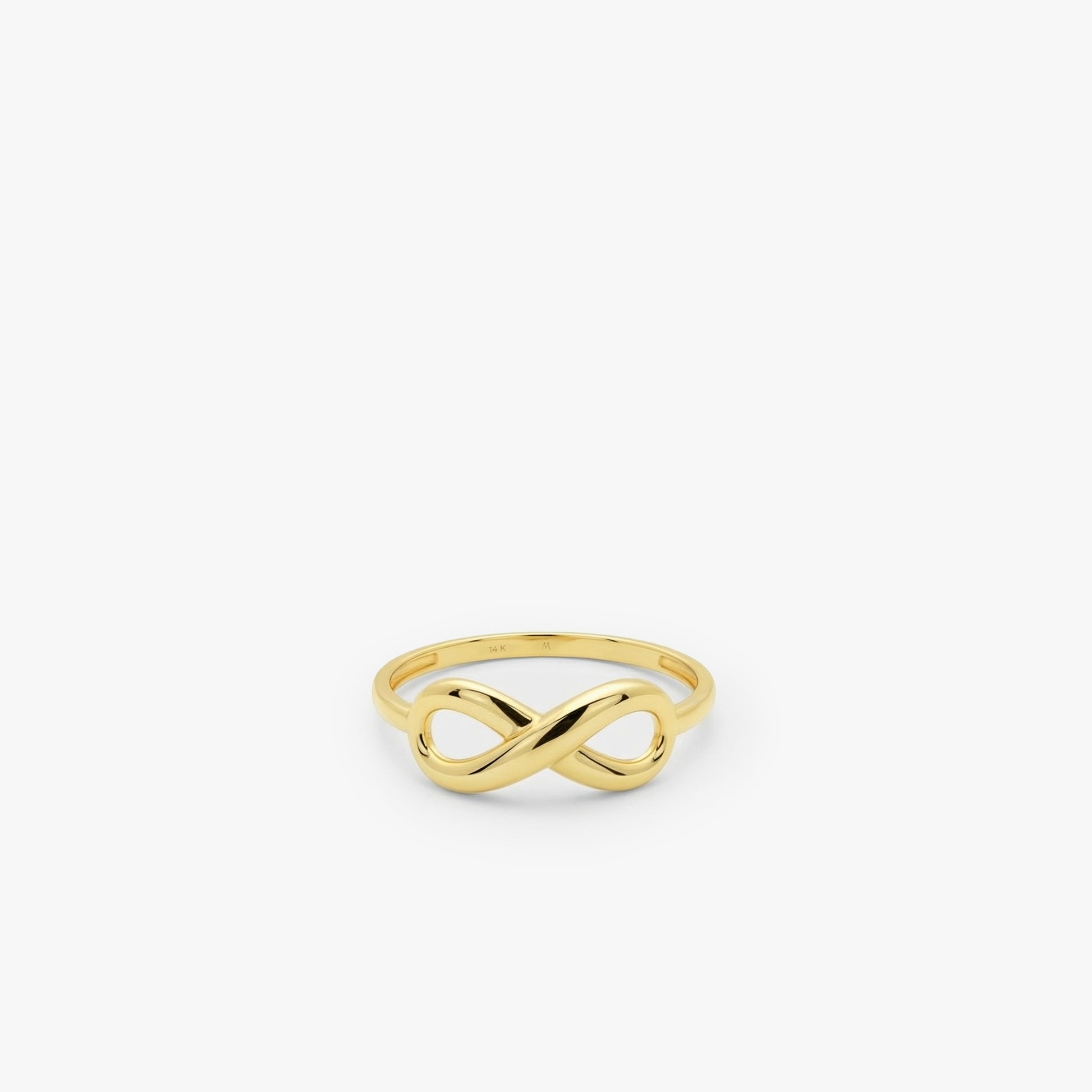 Dainty Infinity Ring | 14K Solid Gold