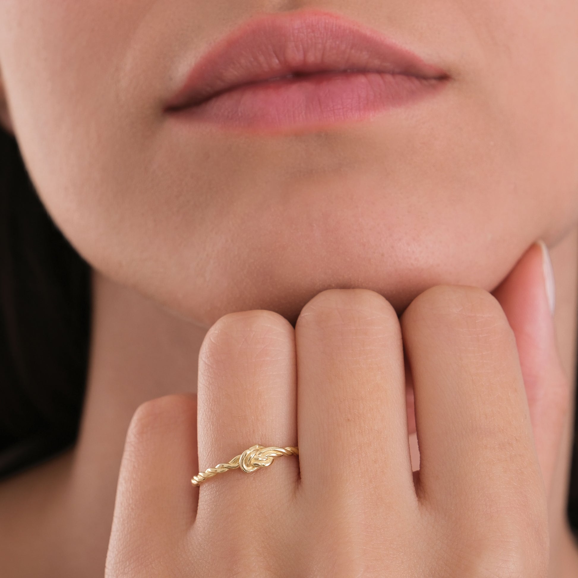 Love Knot Ring | 14K Solid Gold