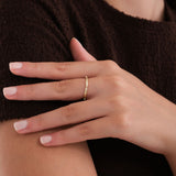 Twisted Band Ring | 14K Solid Gold