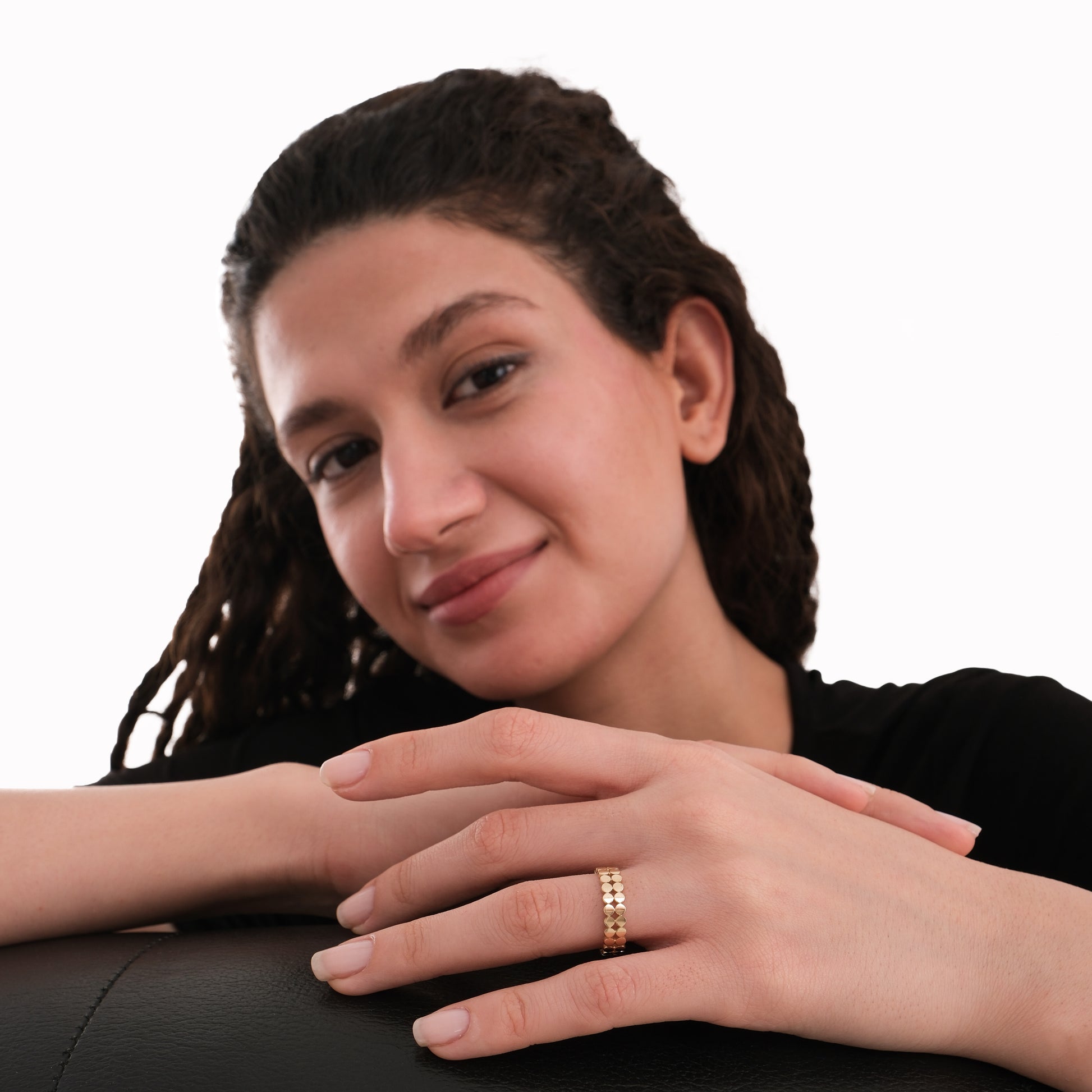 Dot Ring | 14K Solid Gold