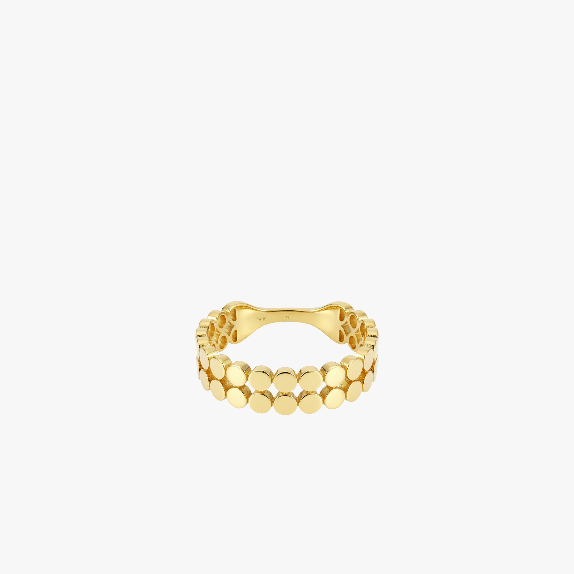 Dot Ring | 14K Solid Gold
