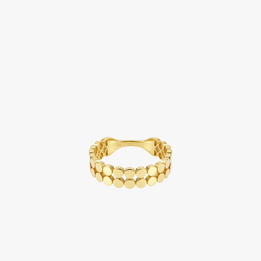 Dot Ring | 14K Solid Gold