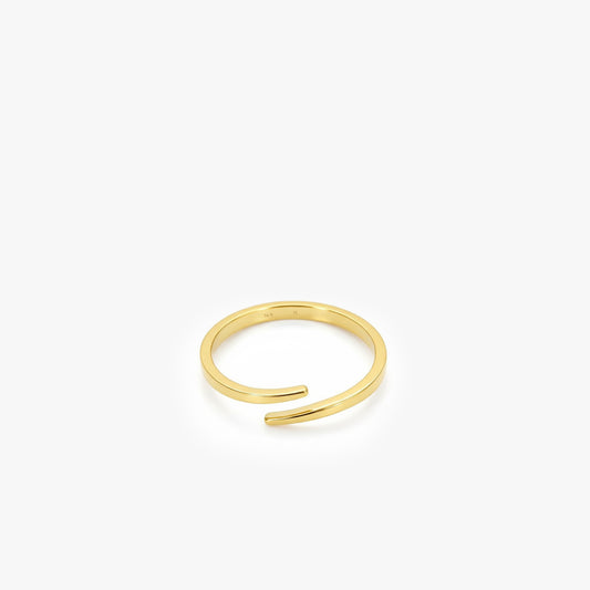 Wrap Ring | 14K Solid Gold