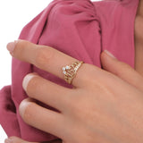 15th Ring | 14K Solid Gold