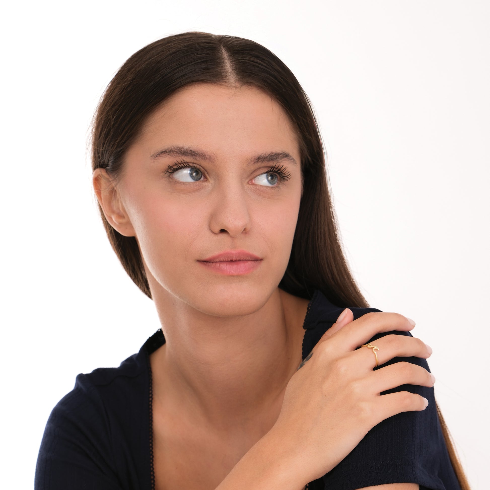 Ocean Wave Ring | 14K Solid Gold