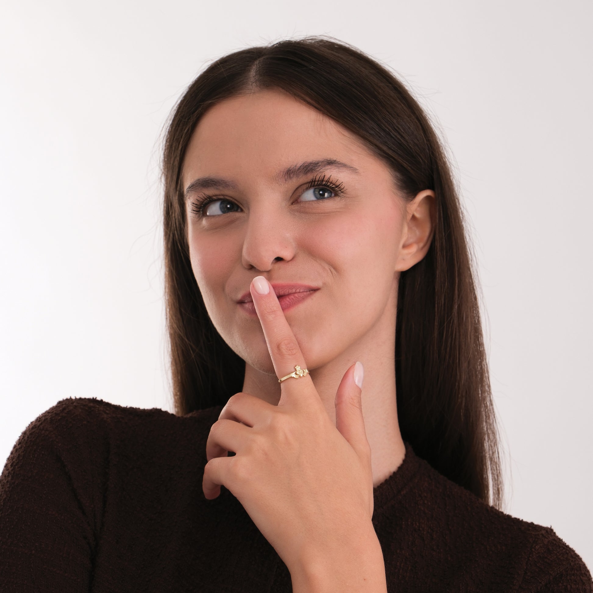 Claddagh Ring | 14K Solid Gold