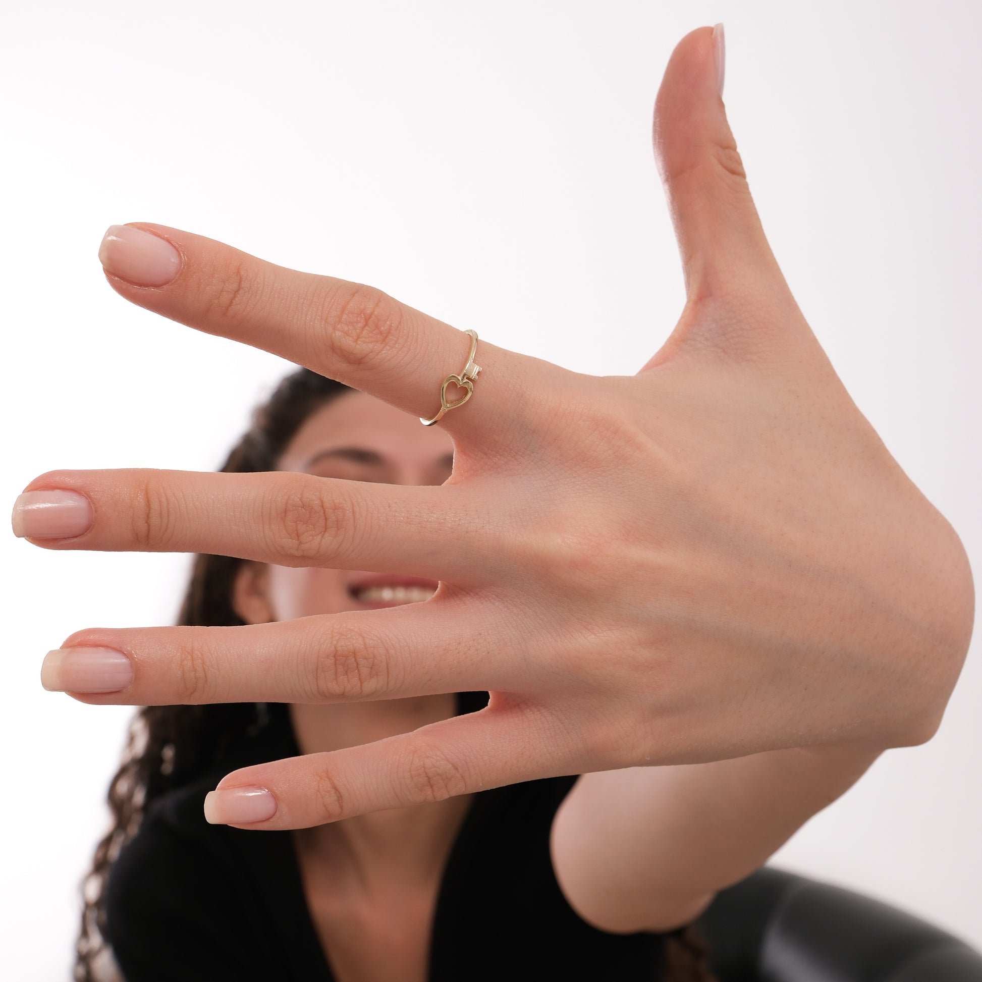 Key to My Heart Ring | 14K Solid Gold