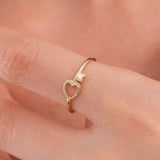 Key to My Heart Ring | 14K Solid Gold