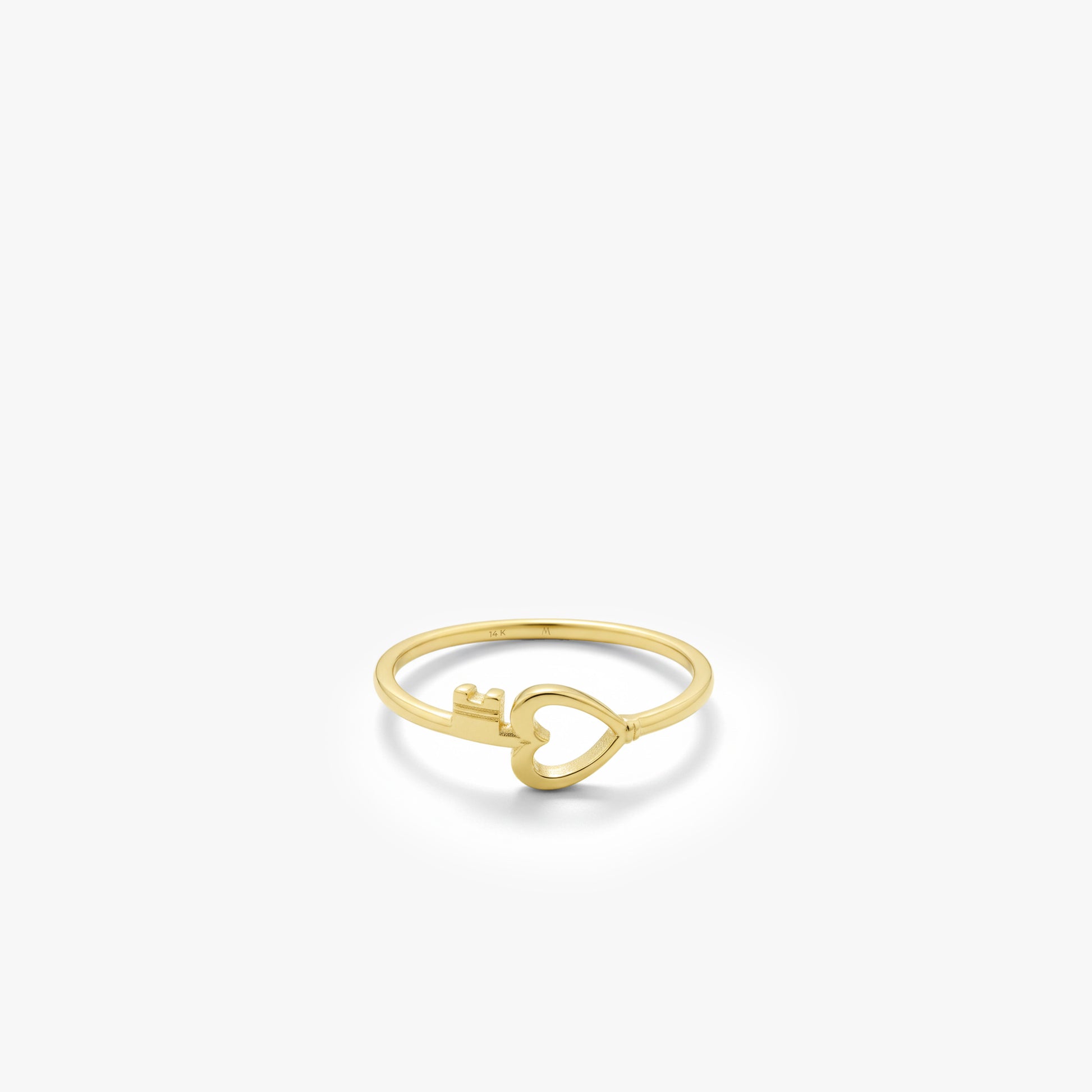 Key to My Heart Ring | 14K Solid Gold