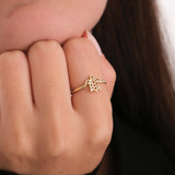 Sea Turtle Ring | 14K Solid Gold