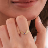 Guardian Angel Ring | 14K Solid Gold