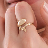 Ocean Ring | 14K Solid Gold