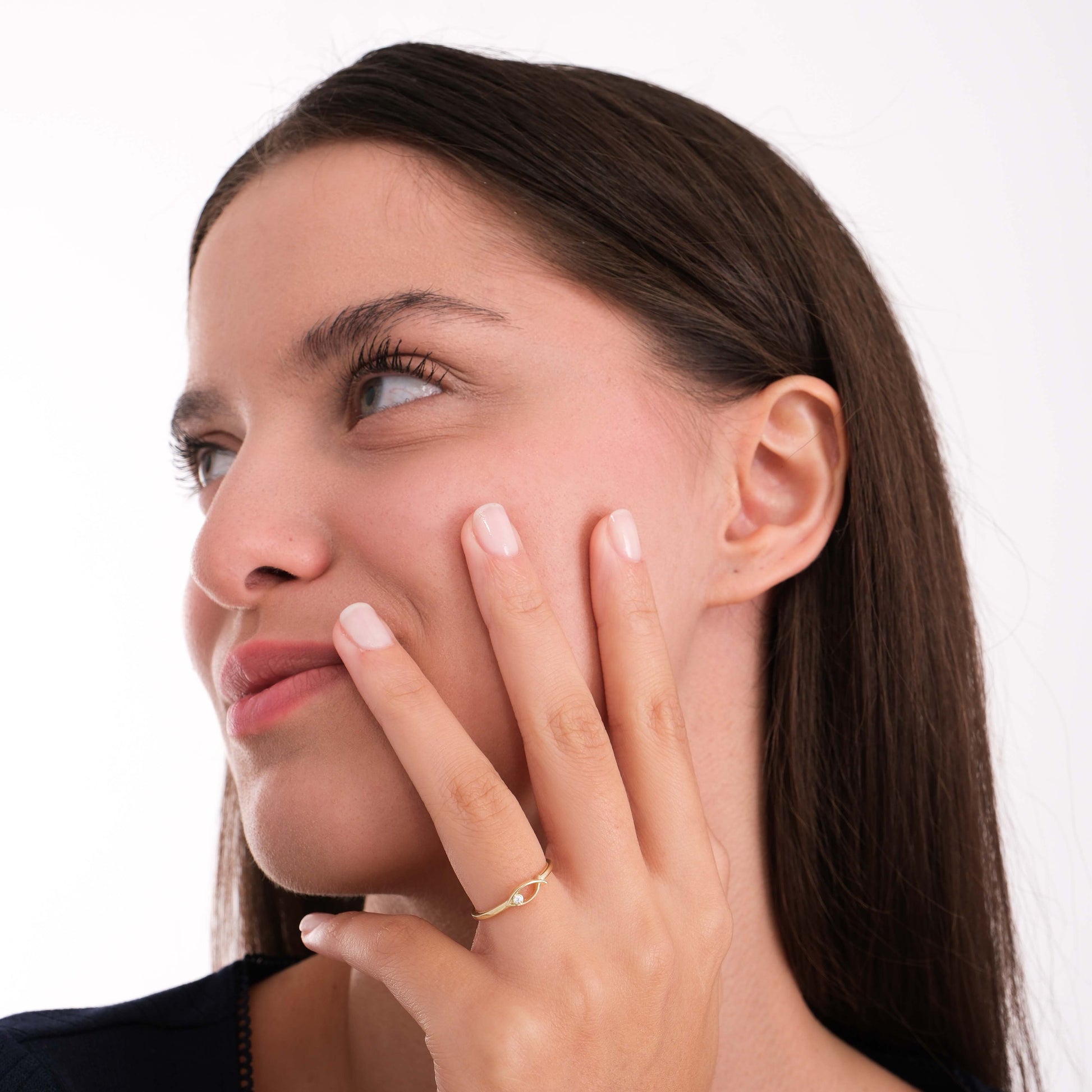 Jesus Fish Ring | 14K Solid Gold