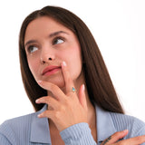 Turquoise Fish Ring | 14K Solid Gold