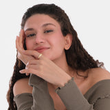 Croissant Dome Ring | 14K Solid Gold