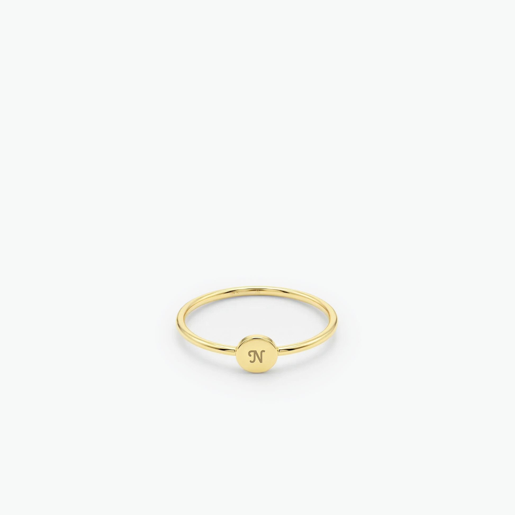 Coin Ring | 14K Solid Gold