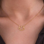 Tiger Charm Necklace
