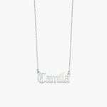 Cloister Name Necklace - Silver