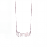 Cloister Name Necklace - Silver