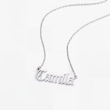 Cloister Name Necklace - Silver