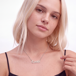 Cloister Name Necklace - Silver