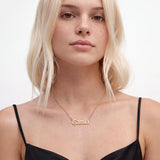 Cloister Name Necklace - Solid Gold
