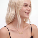Cloister Name Necklace - Solid Gold