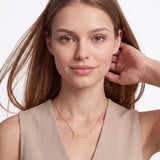 Thirsty Name Necklace - Solid Gold