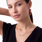 Classic Script Name Necklace - Solid Gold