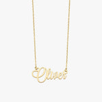 Levanderia Name Necklace - Gold Plated