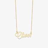 Levanderia Name Necklace - Gold Plated