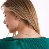 Personalized Name Tag Necklace Extender | 14K Solid Gold