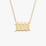 1111 Angel Number Necklace