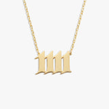 1111 Angel Number Necklace