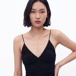Tennis Chain Name Lariat Necklace
