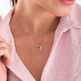 Zodiac Sign Necklace | 14K Solid Gold