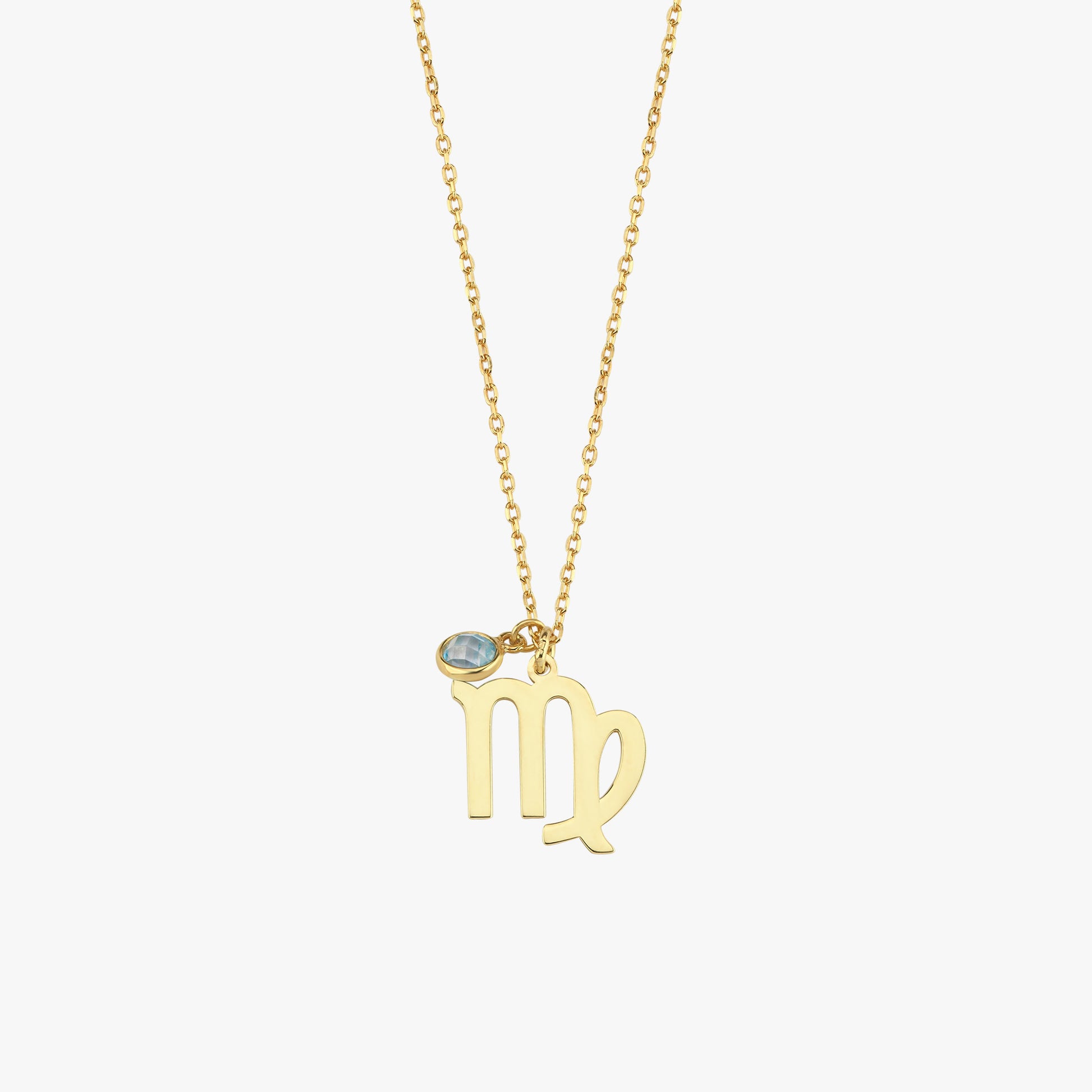 Zodiac Sign Necklace | Gold Plated