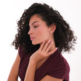 Ribbon Bow Earrings | 14K Solid Gold