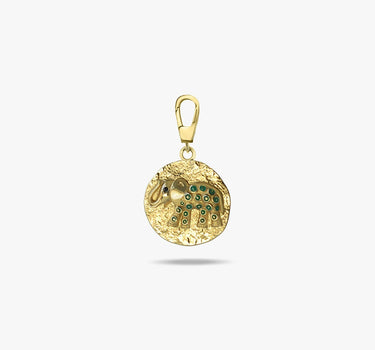 Elephant Charm | 14K Solid Gold Mionza
