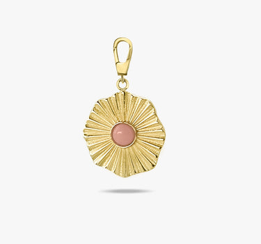 Flower Charm | 14K Solid Gold Mionza